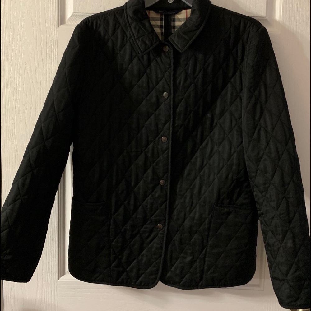 Authentic Burberry Quilted jacket size Large